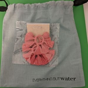 NWT Coral funky earrings